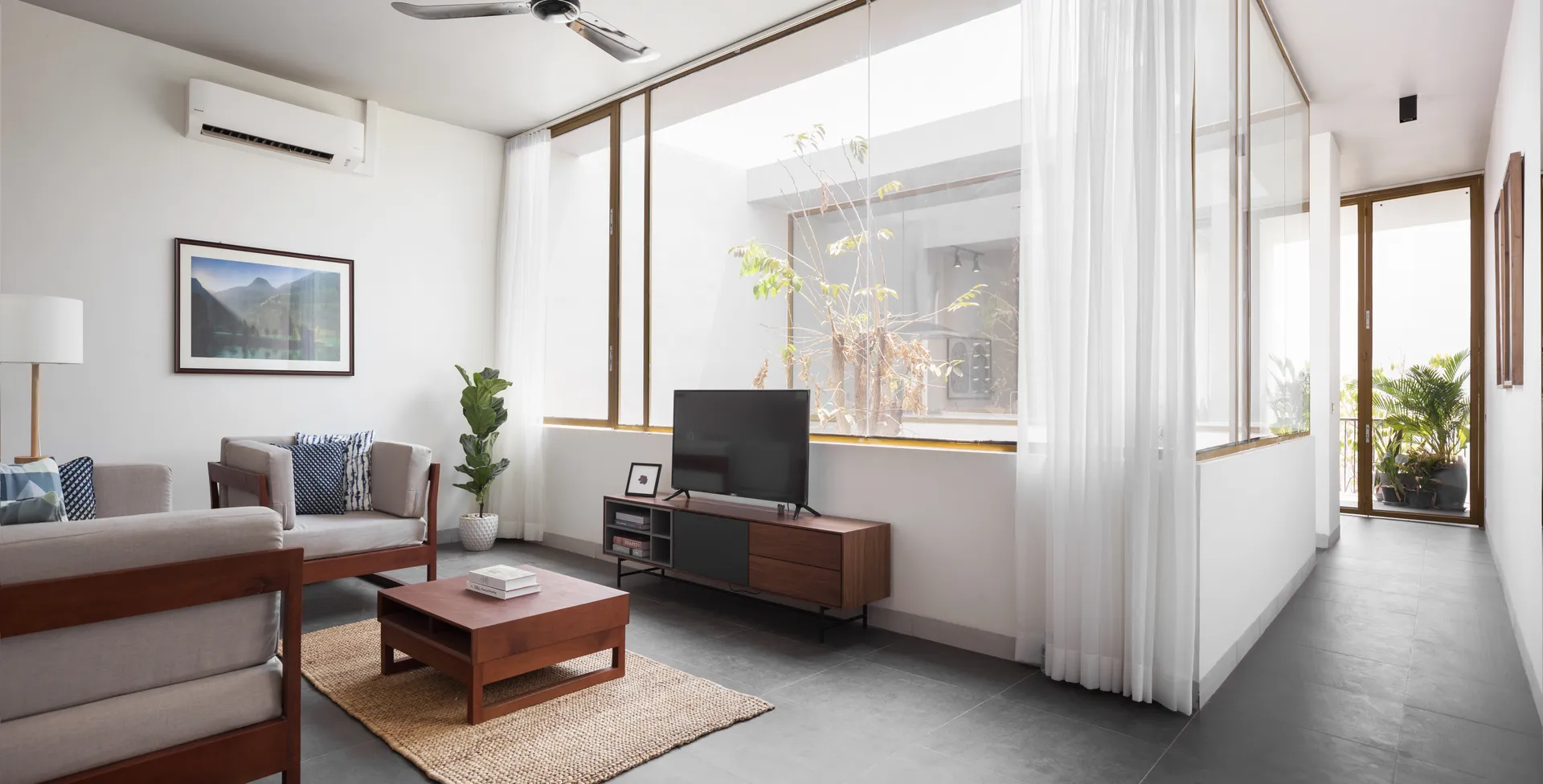 Bakong Village — living room of a show home (photo)