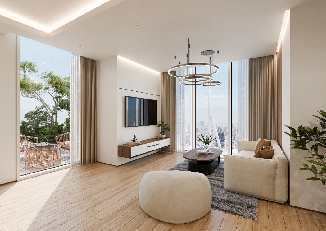 G.A.T.O Tower — unit interior (render)