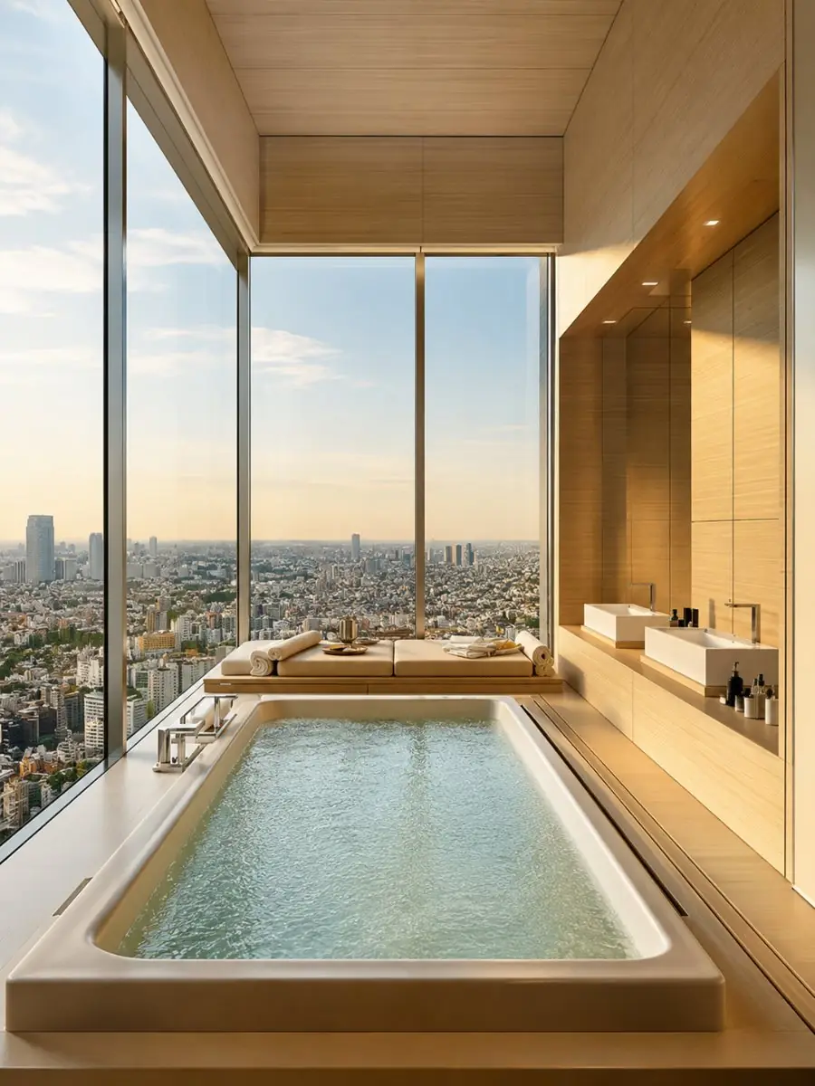 Kingston Royale — spa with city view