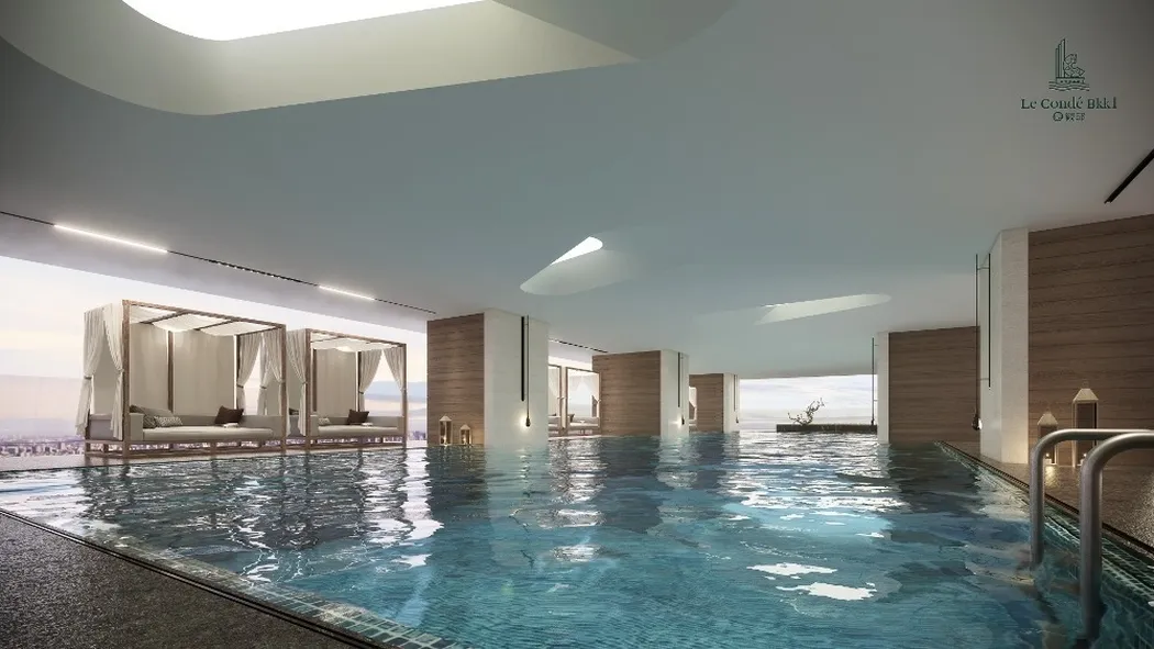 Le Condé BKK1 — бассейн на крыше с видом на Пномпень