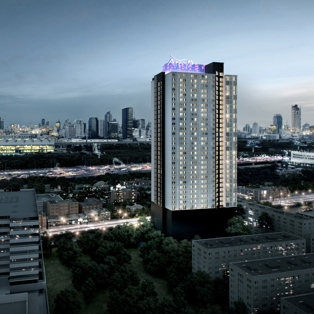 Overview of a space ID Asoke–Ratchada in Bangkok