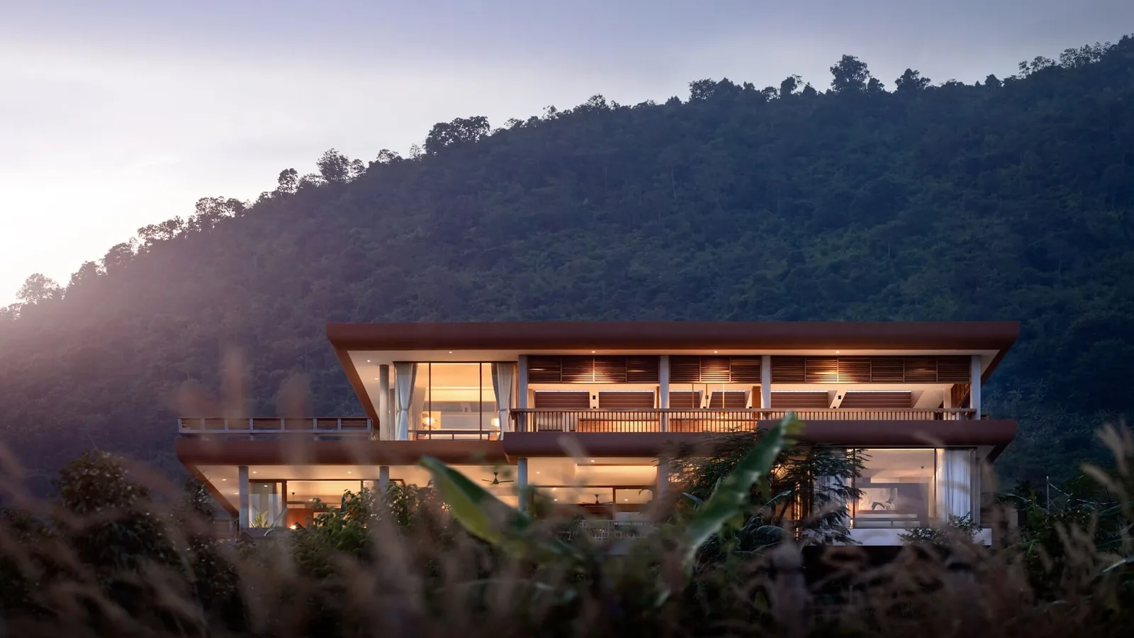 Completed Amaya Kampot villas on a hillside in Kampot Province — 3