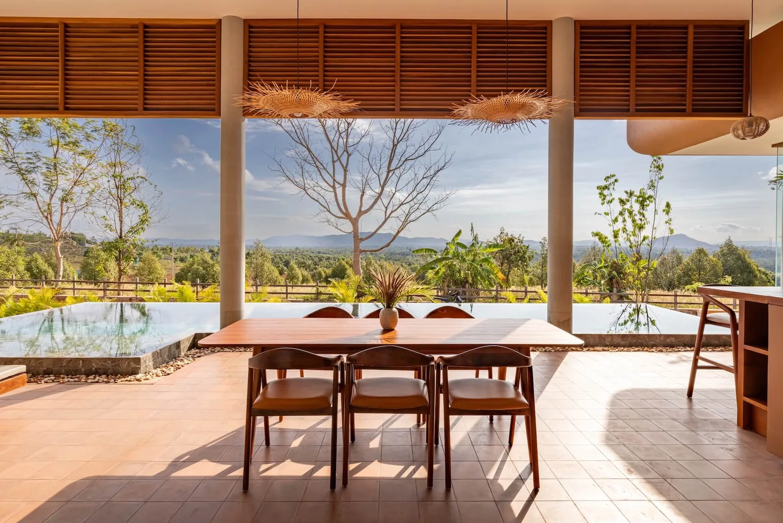 Completed Amaya Kampot villas on a hillside in Kampot Province — 8
