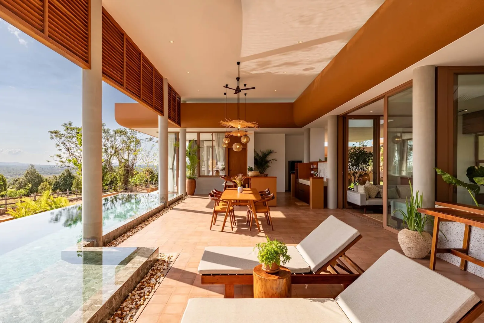Completed Amaya Kampot villas on a hillside in Kampot Province — 10