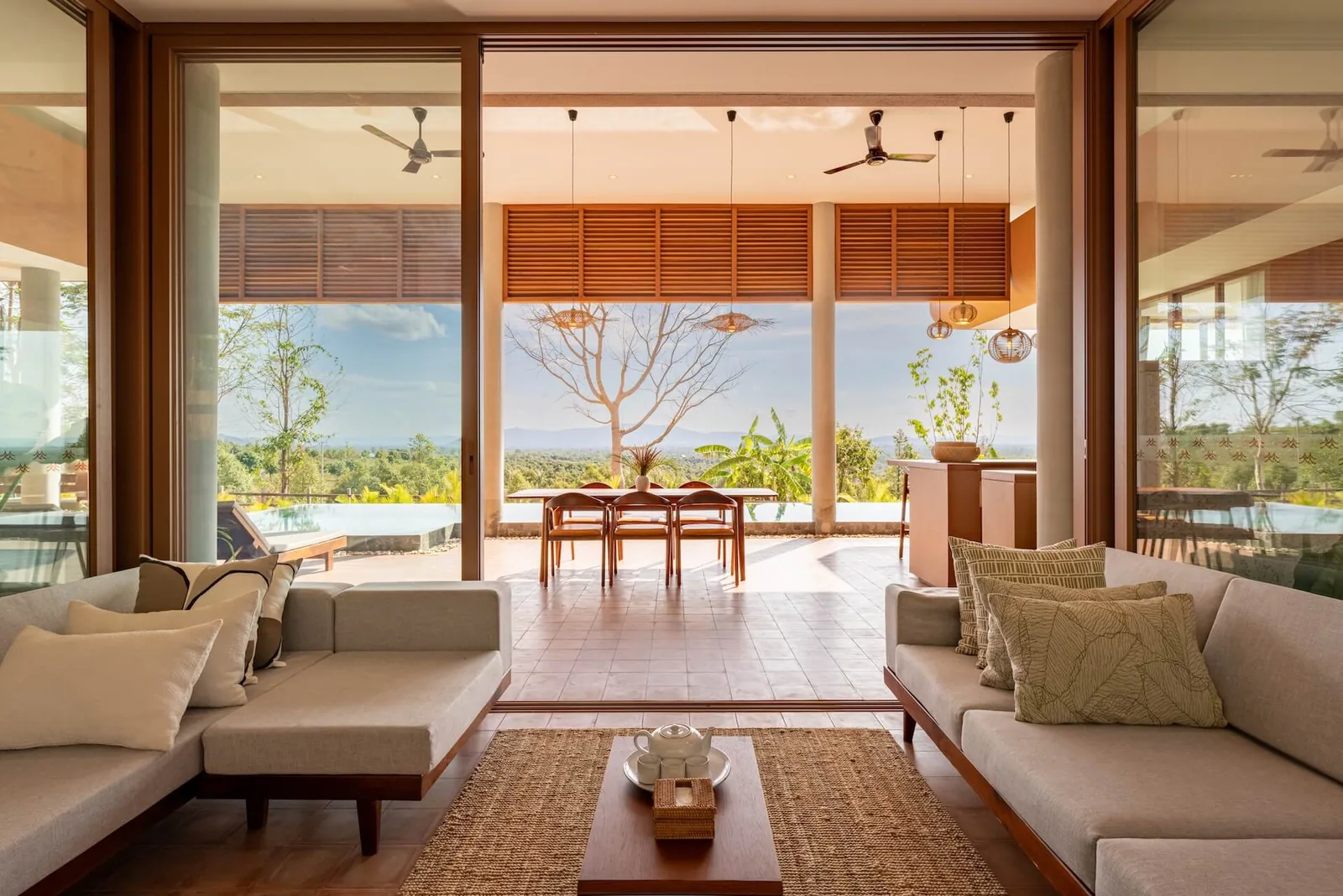 Completed Amaya Kampot villas on a hillside in Kampot Province — 12