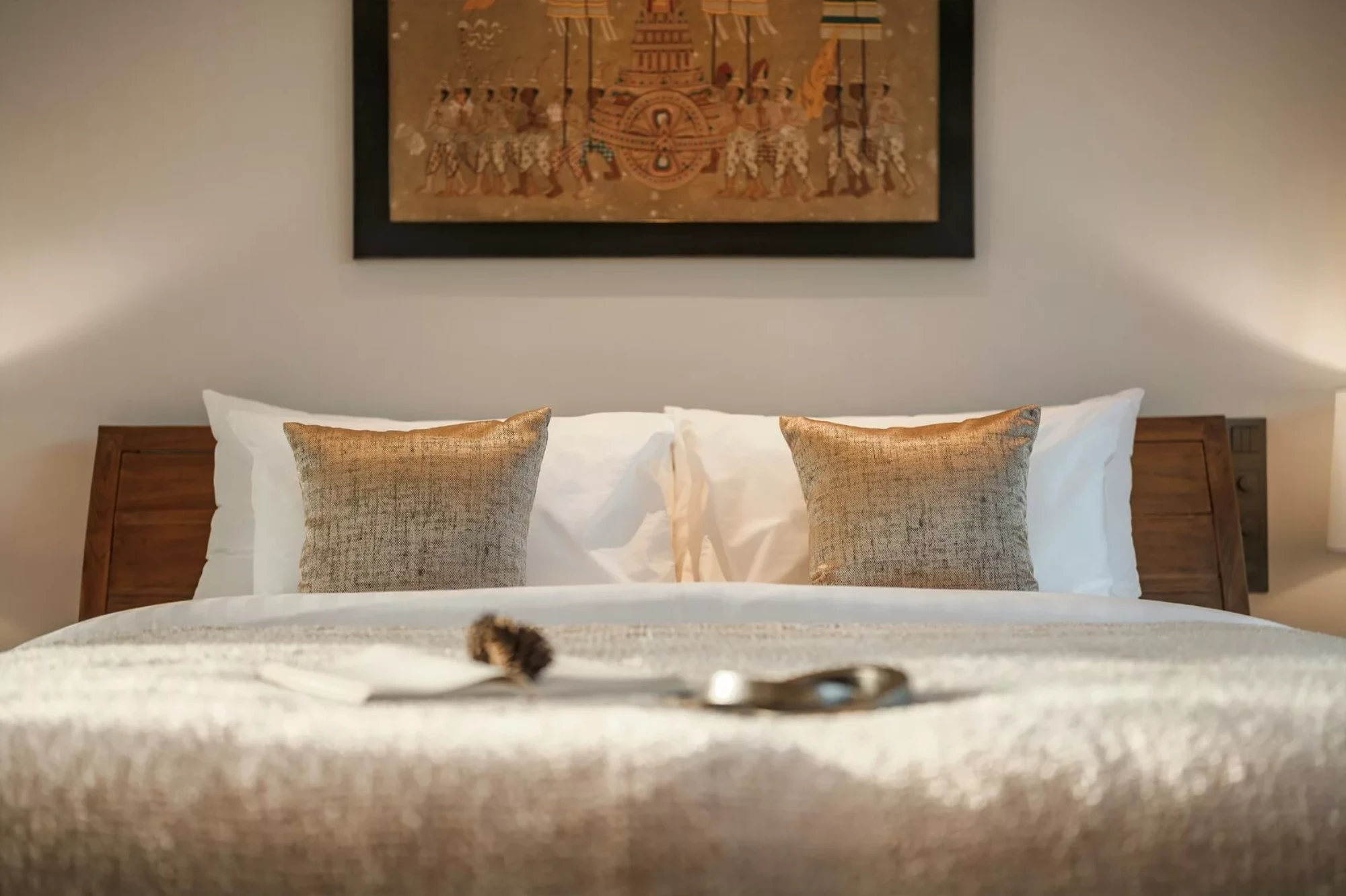 Bedroom interior at Anchan Burgundy
