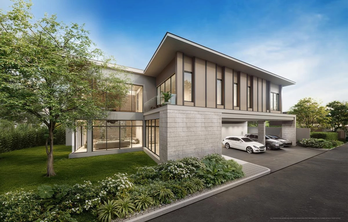 Общий вид проекта Baan Issara Rama9–Krungthep Kreetha, Бангкок