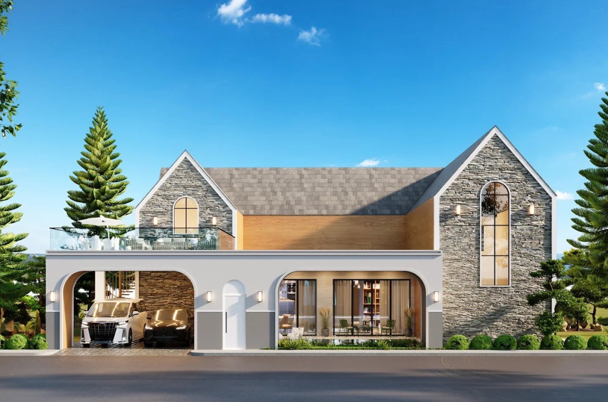 Общий вид проекта Baan Mae Bibury Phase 2, Паттайя