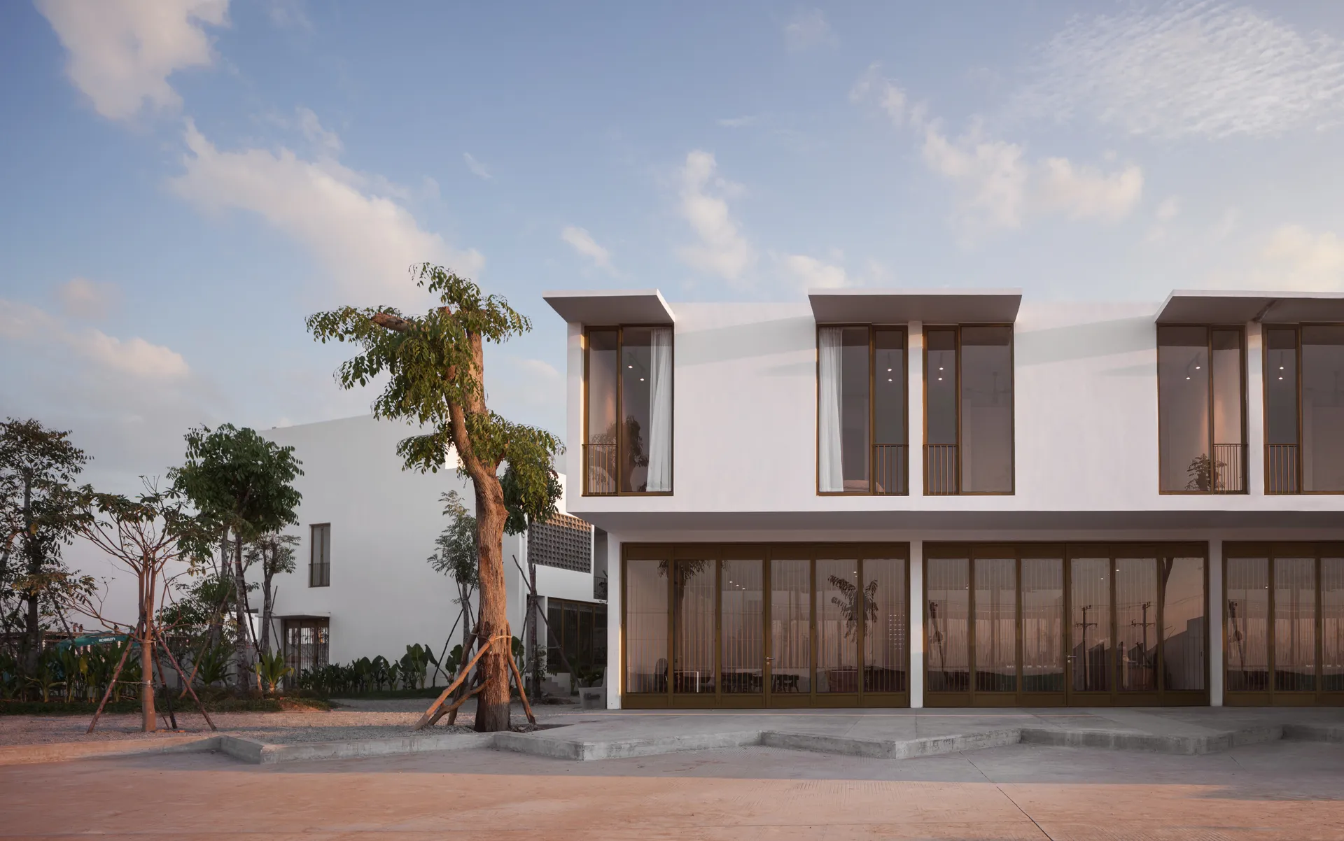 Bakong Village low-rise residential quarter in Siem Reap