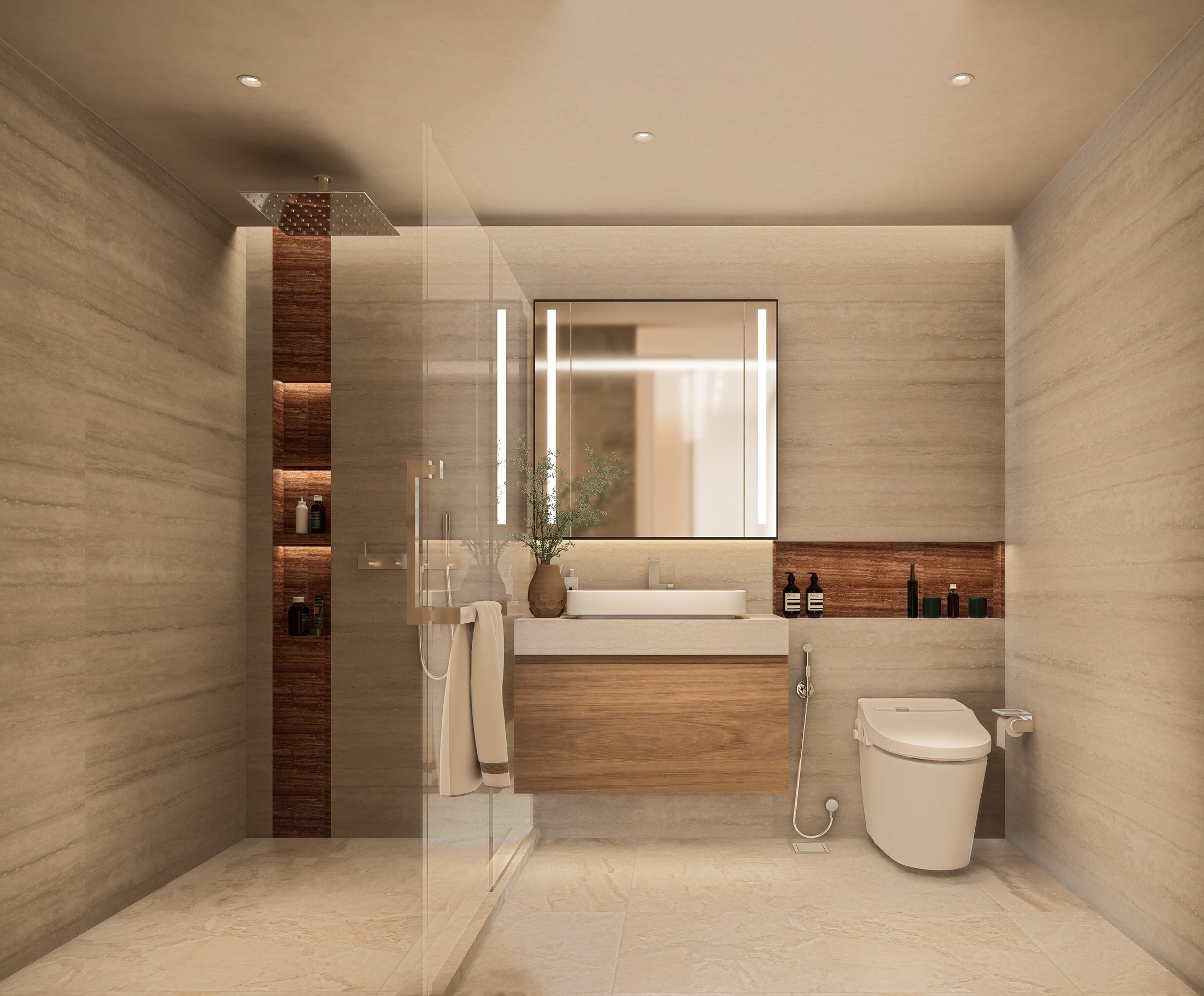 Ванная комната в Banyan Tree Beach Residences Varuna, Пхукет