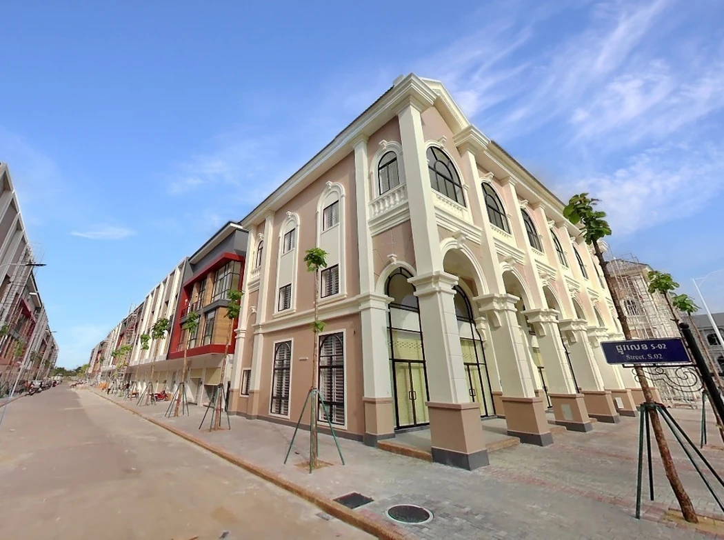 Borey Peng Huoth The Star Platinum Eco Sunrise commercial shophouses in Chbar Ampov
