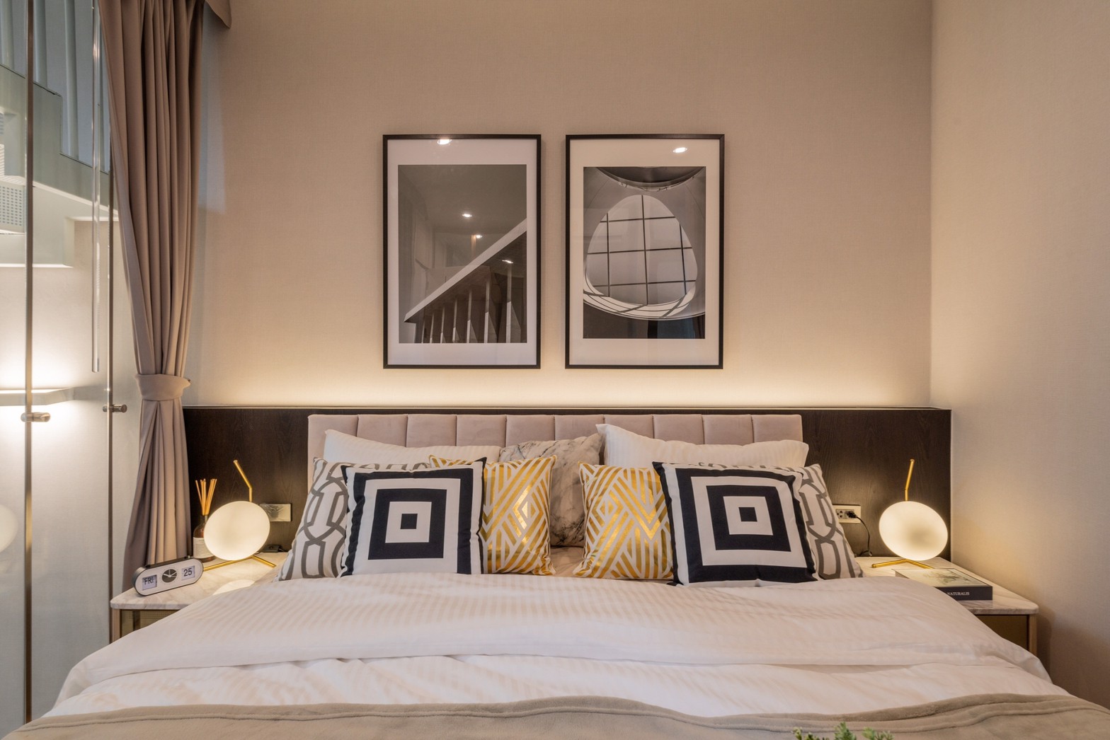Спальня в CHEWA HEART SUKHUMVIT 62/1, Бангкок