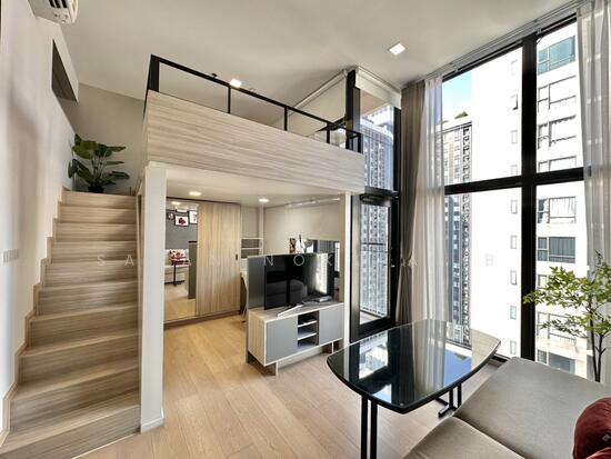 Интерьер квартиры в Chewathai Residence Asoke, Бангкок