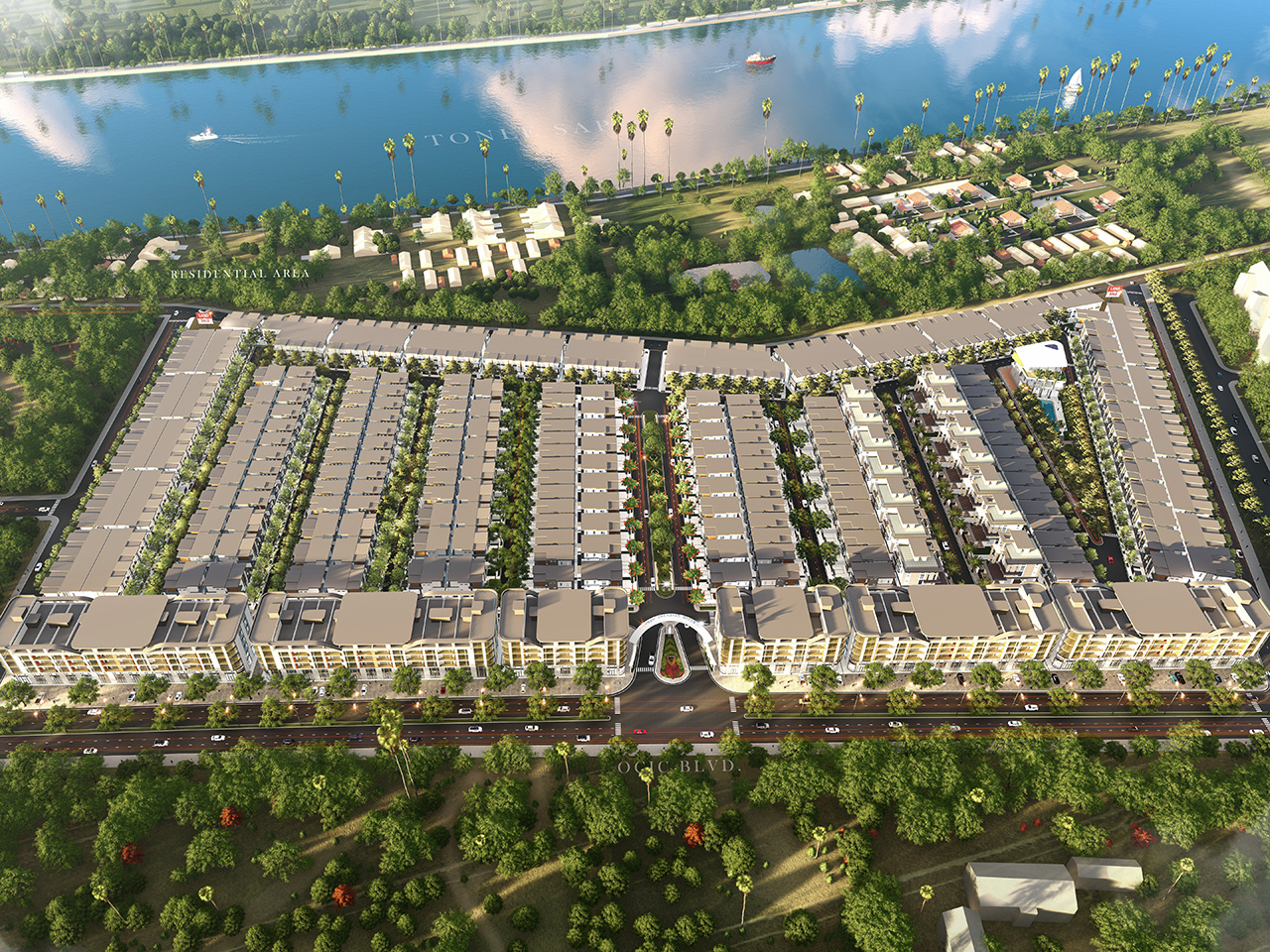Chroy Changvar Gardens, an OCIC villa community in Chroy Changvar