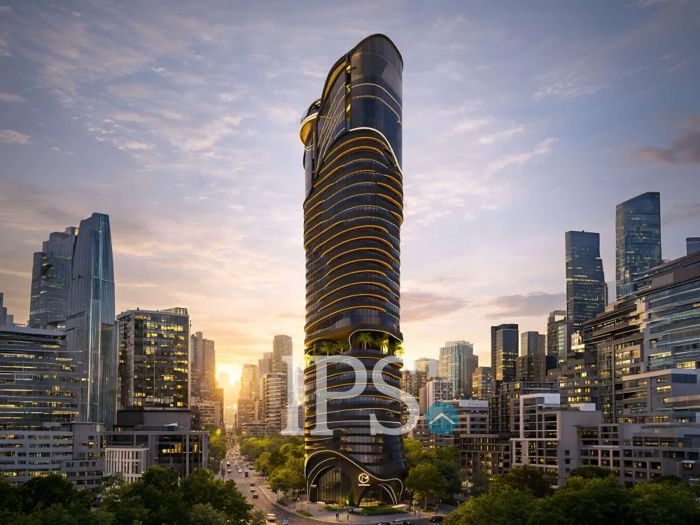 Render of Citadel Manor tower in Toul Tom Poung 2, Phnom Penh
