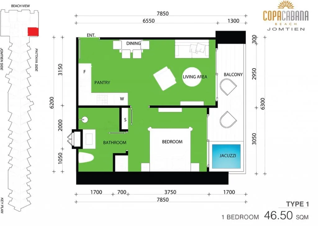Copacabana Beach Jomtien — 24