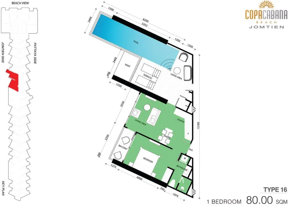 Copacabana Beach Jomtien — 31