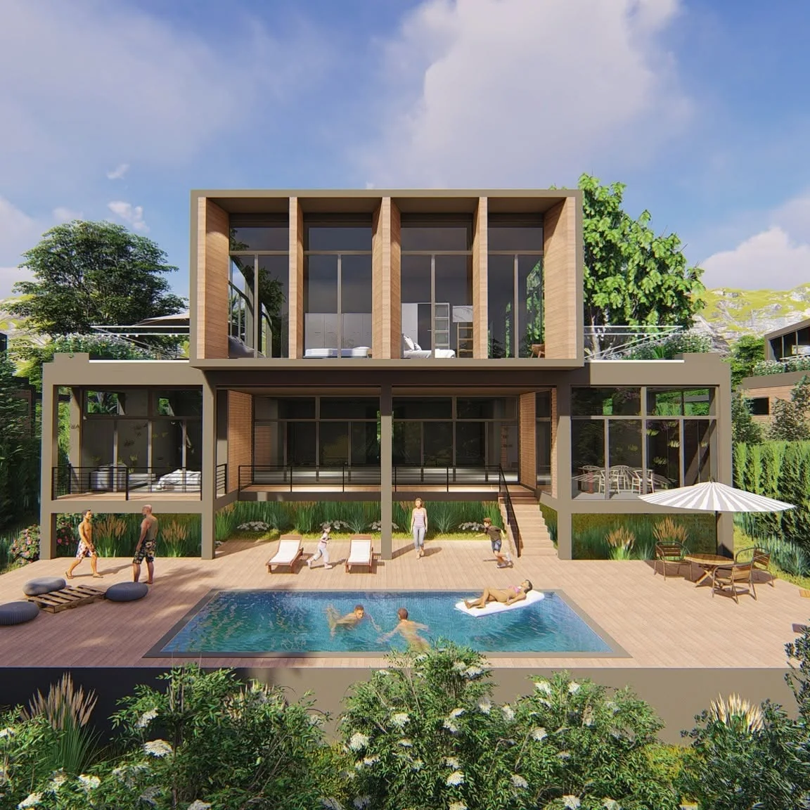 Forest Harmony: project exterior
