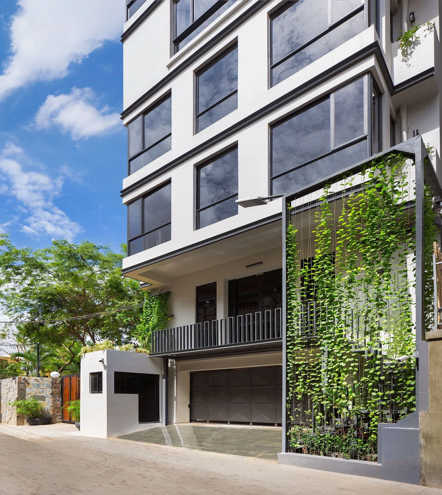 Habitat Condominium building exterior on Street 21, Phnom Penh
