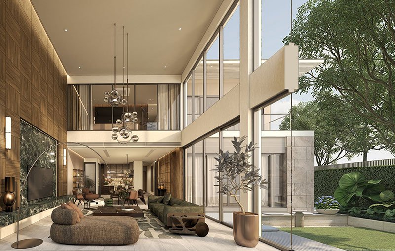 Гостиная в Issara Residence Rama 9 – Krungthep Kreetha, Бангкок