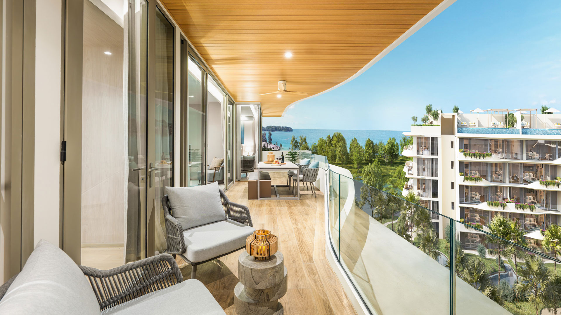 Демо-квартира в Laguna Beach Residences Bayside, Пхукет