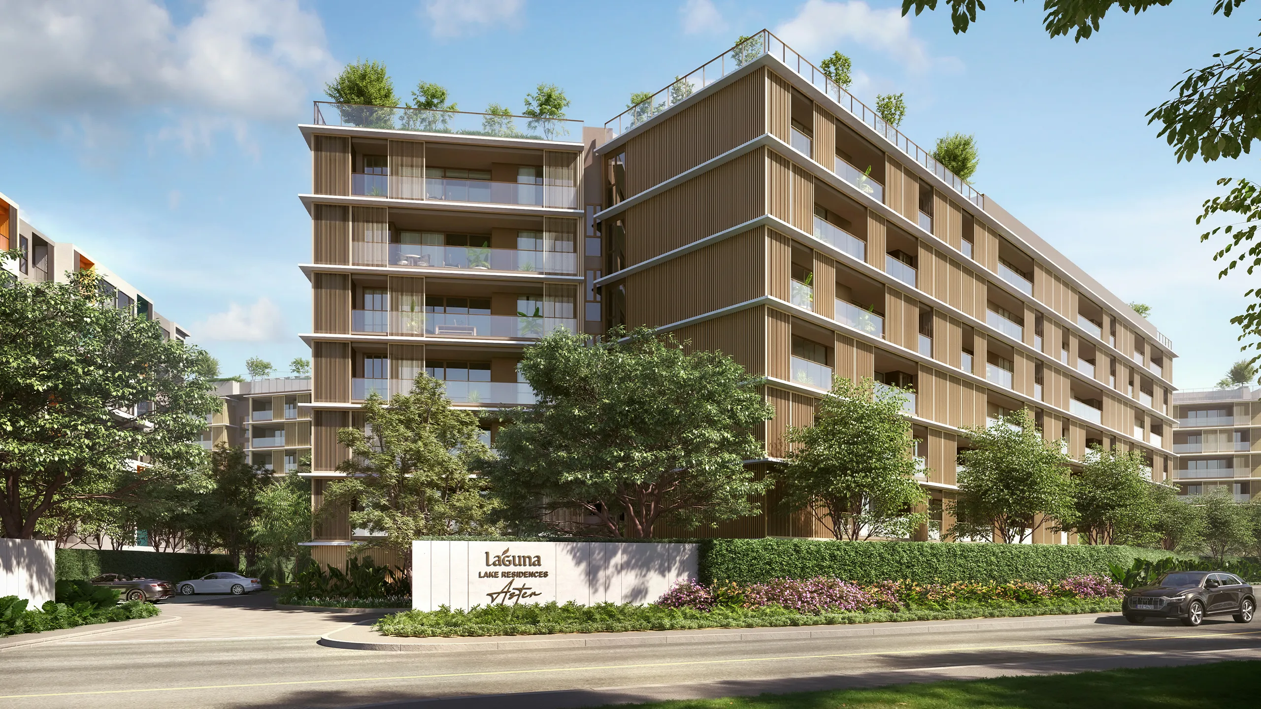 Общий вид проекта Laguna Lake Residences Aster, Пхукет