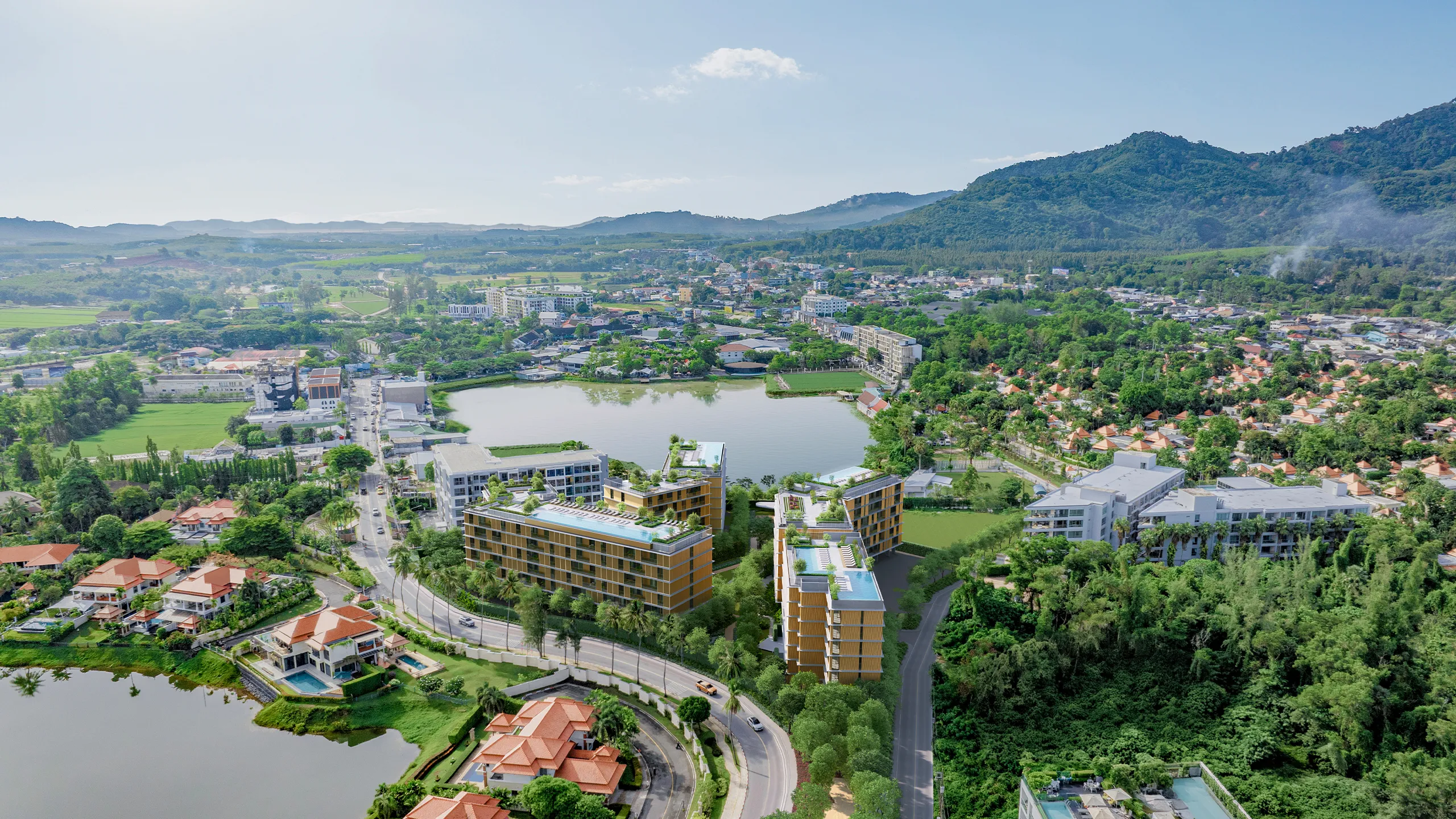 Окрестности с видом от Laguna Lake Residences Aster, Пхукет
