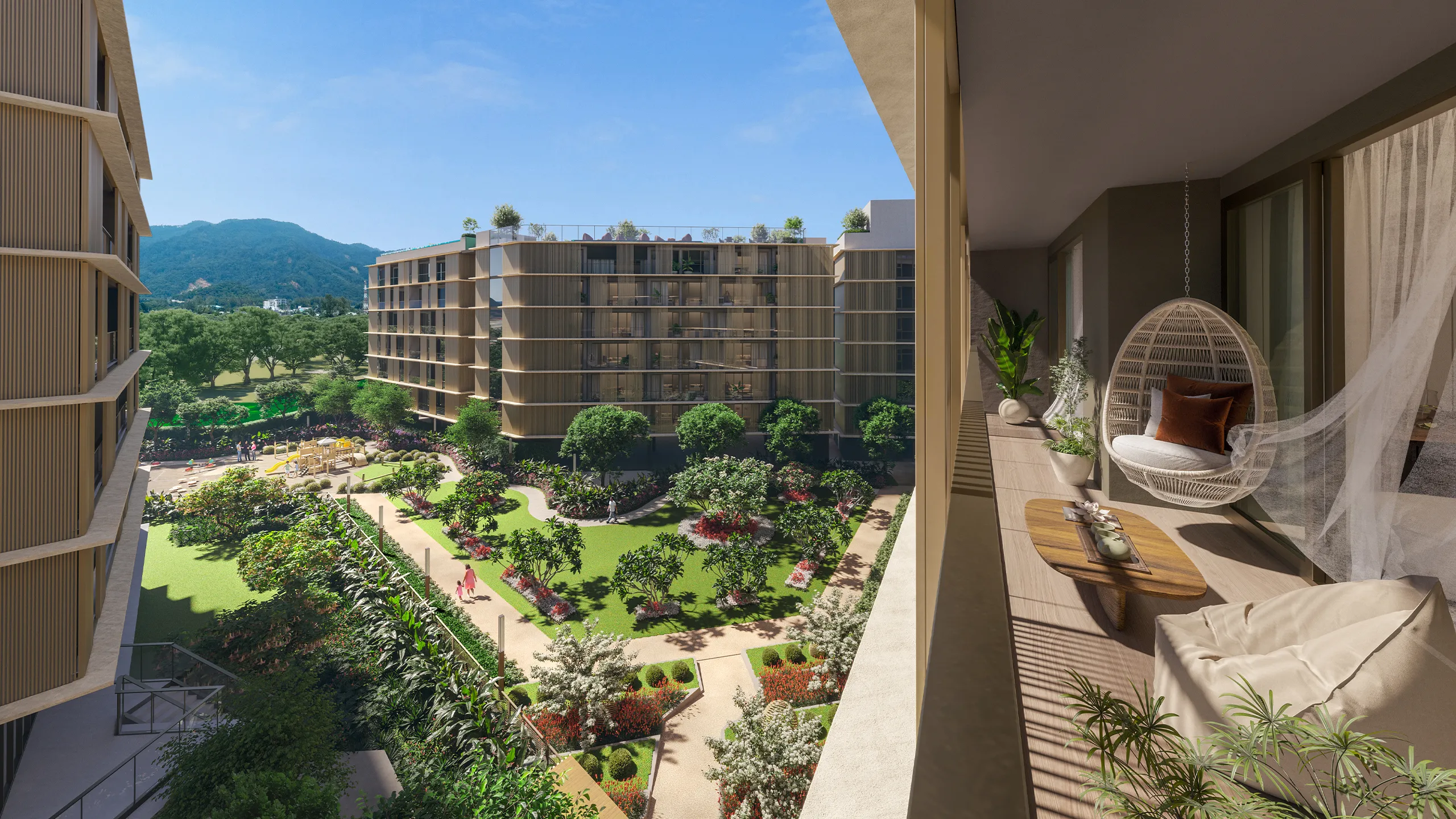 Вид из Laguna Lake Residences Aster, Пхукет