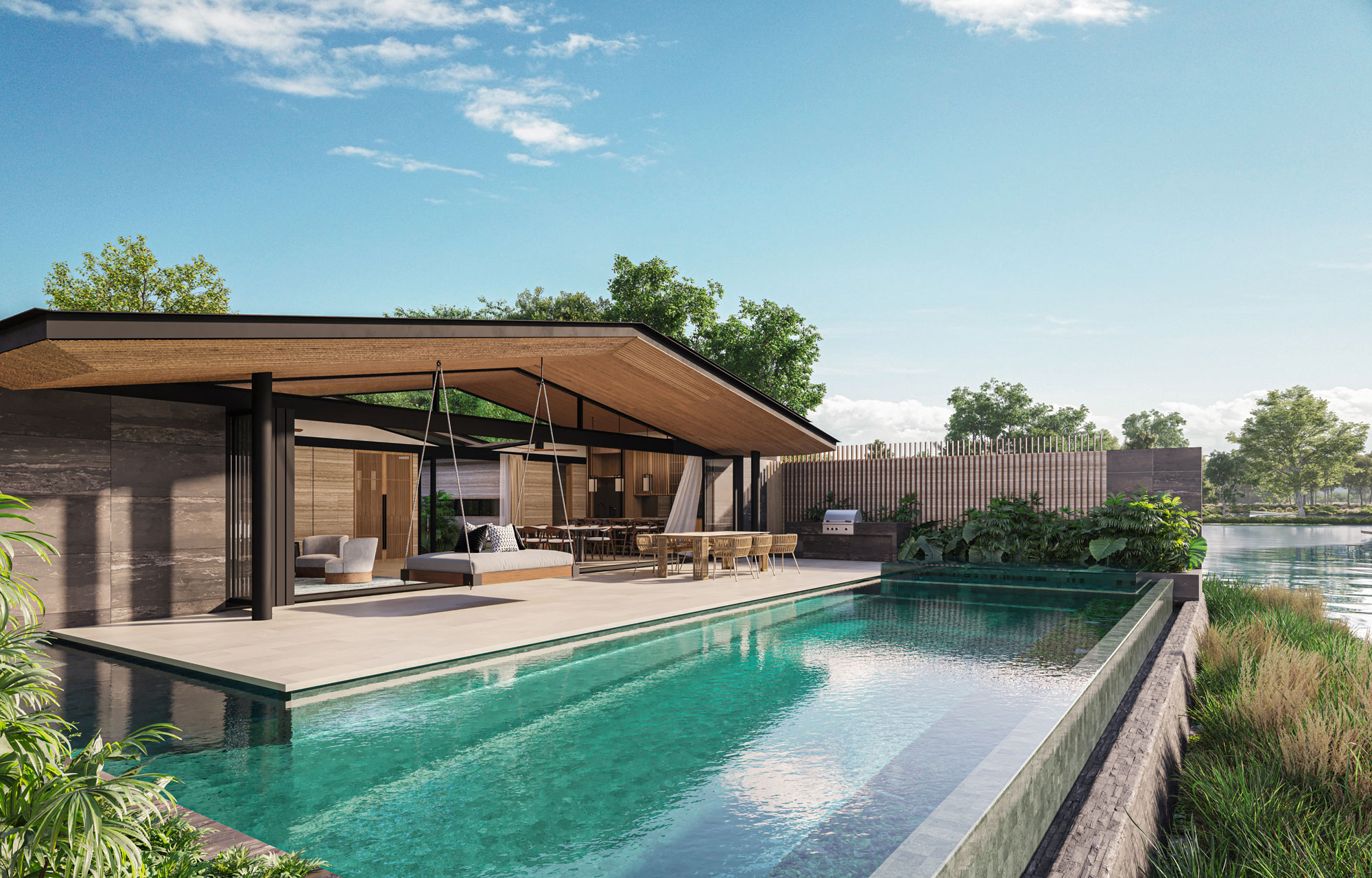 Overview of Laguna Lakelands Waterfront Villas in Phuket