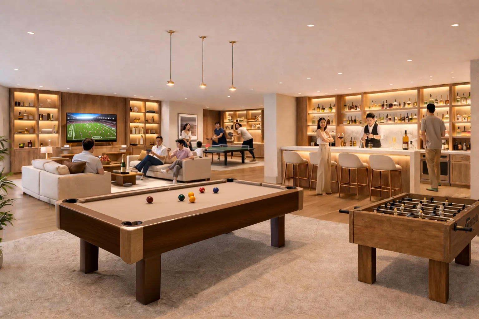 Общая зона комплекса Lumina Luxury Pool Villa Pattaya, Паттайя