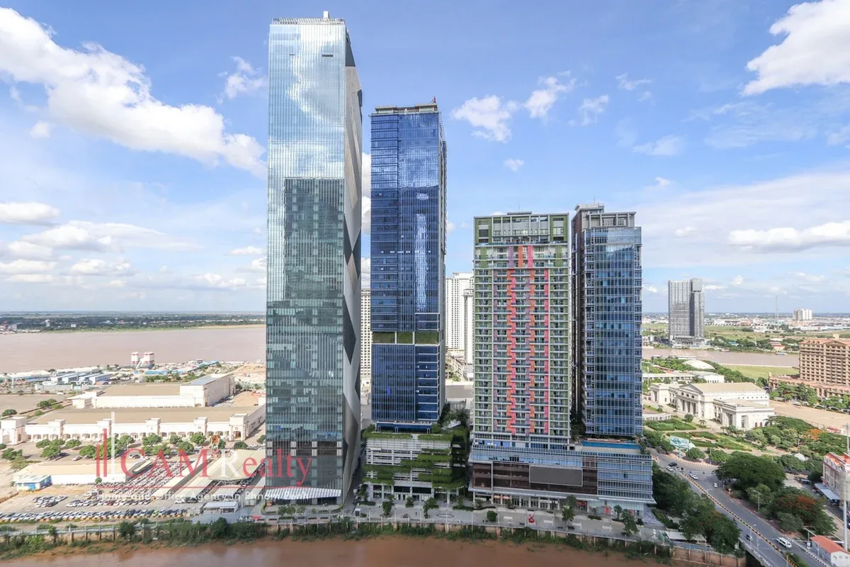 Morgan Tower office tower on Koh Pich, Phnom Penh