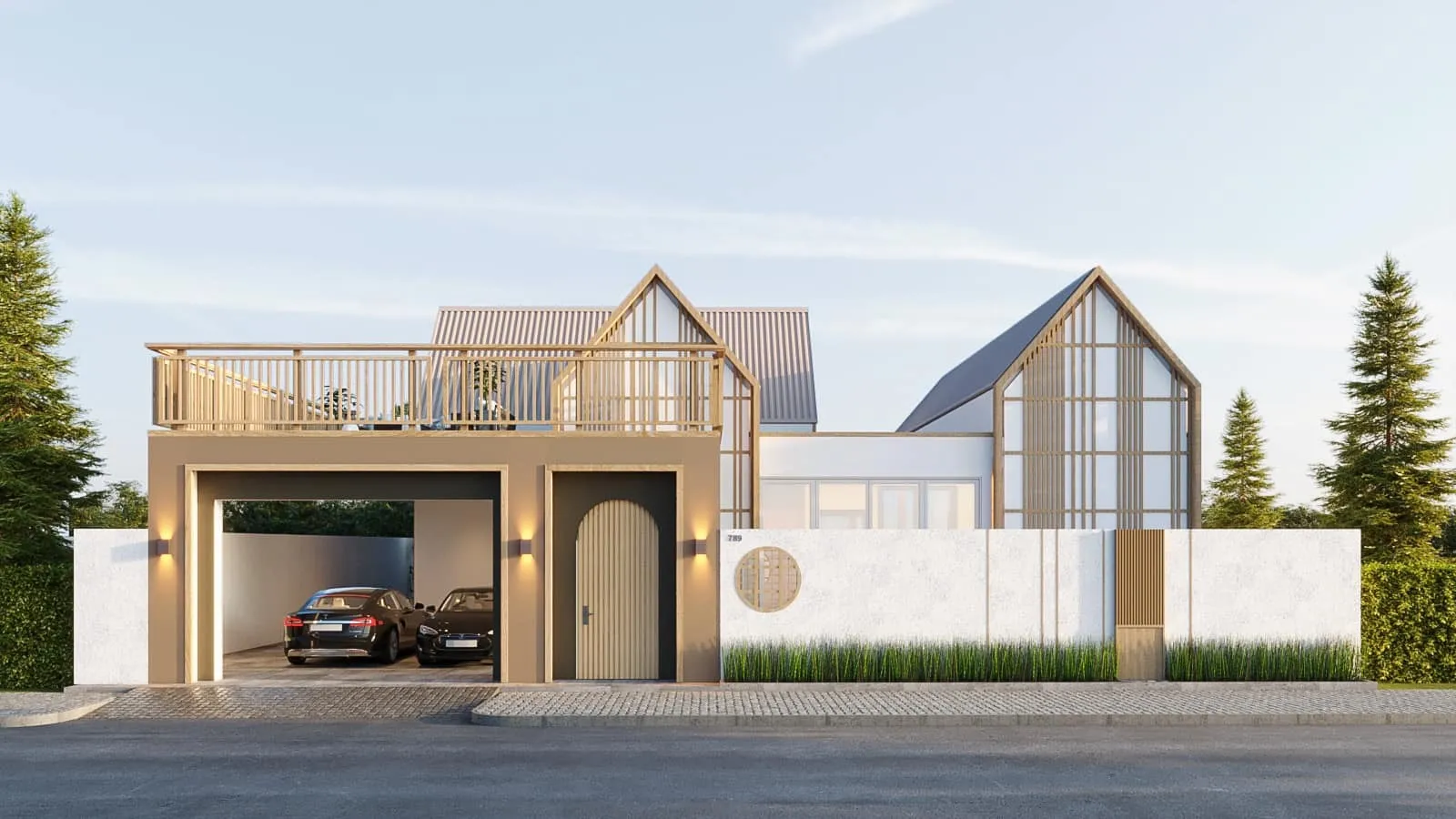 Общий вид проекта Narita Villa, Паттайя