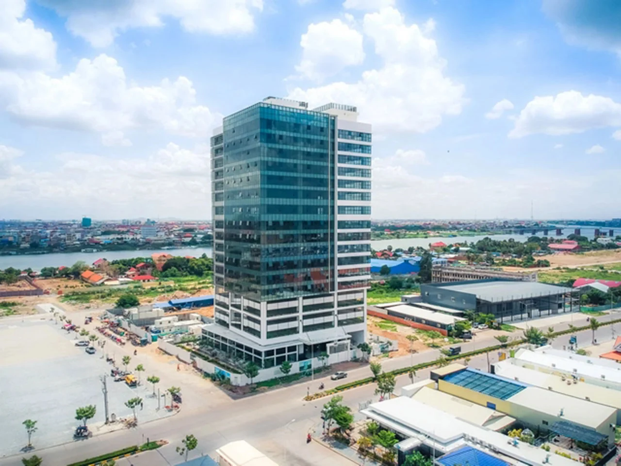 OCIC Office Building, now Business Development Center in Chroy Changvar, Phnom Penh