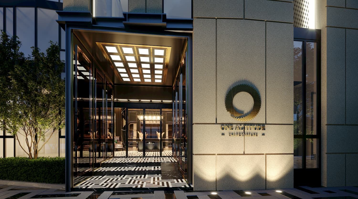 Вход в комплекс One Altitude Charoenkrung, Бангкок