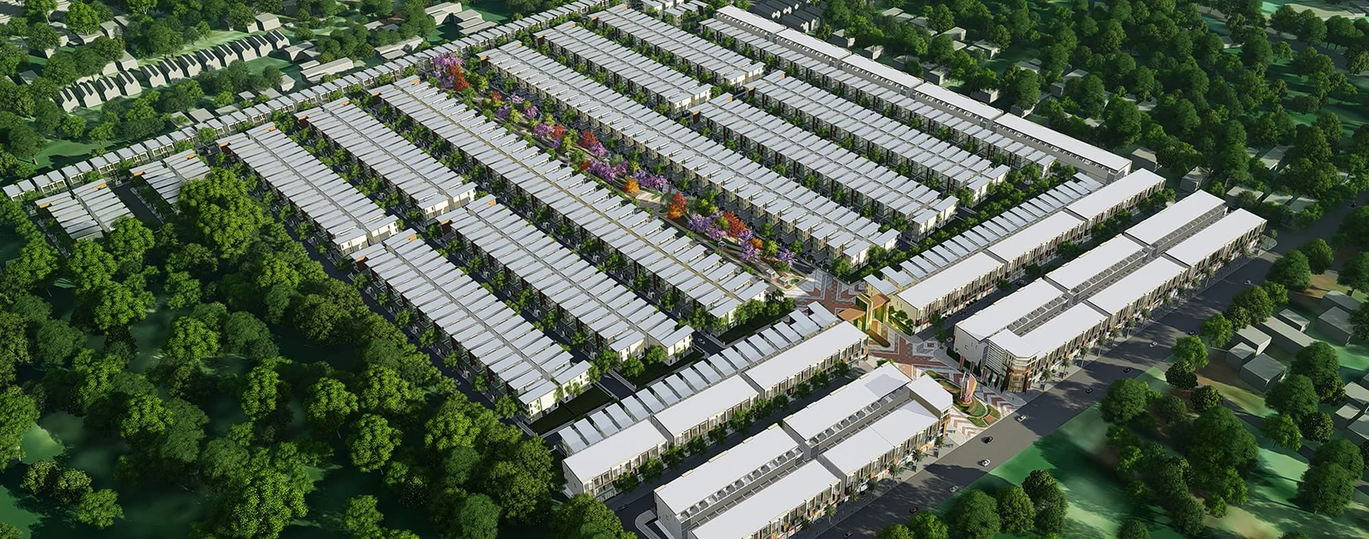 Orkide The Pochentong villas and shophouses on Street 105K in Sen Sok, Phnom Penh