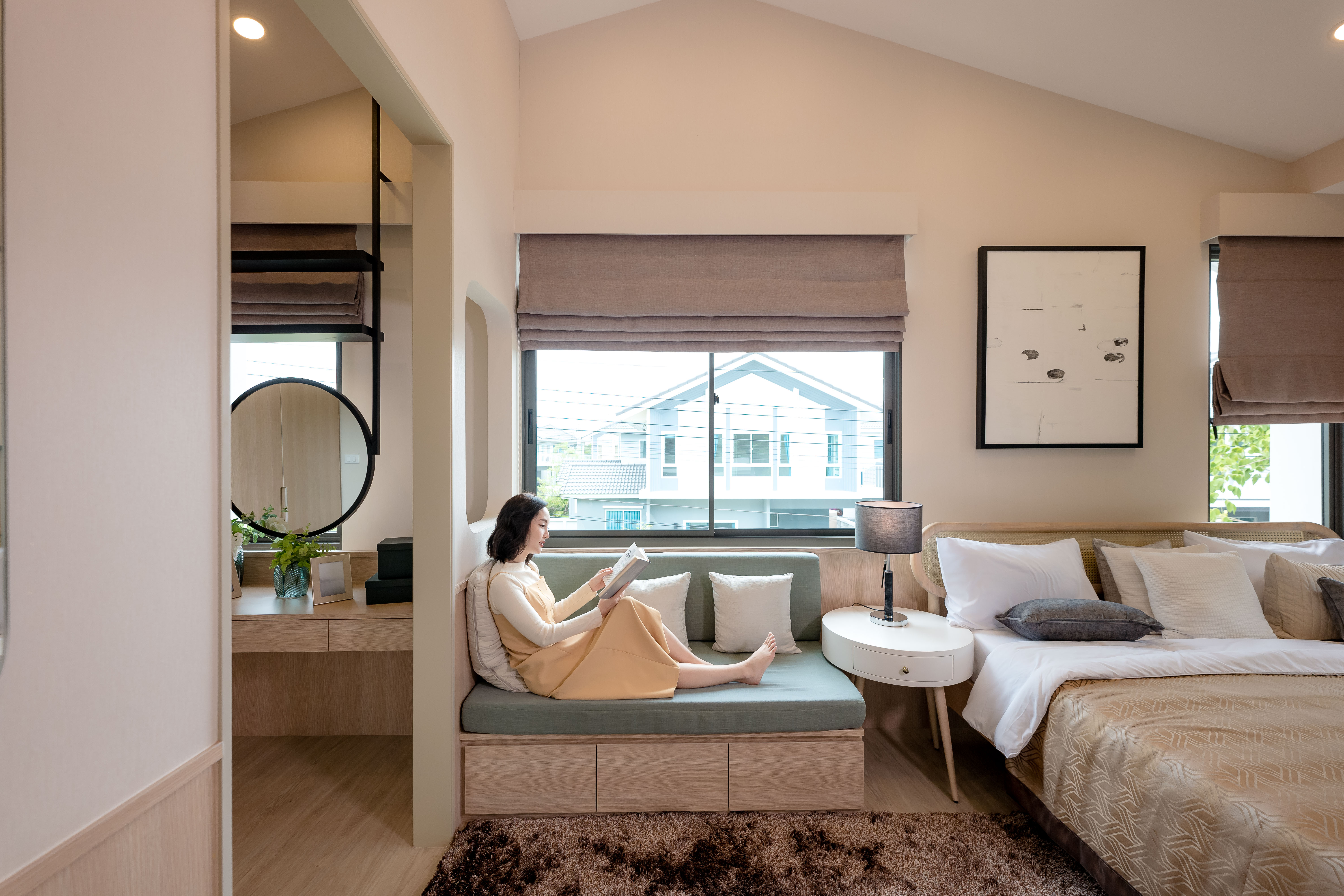 Bedroom at Perfect Park Krungthep Kreetha–Ramkhamhaeng, Bangkok