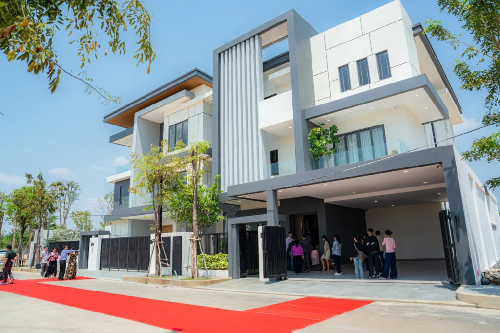 Project AEK villas by Bunly Development on 60M Road, Phnom Penh