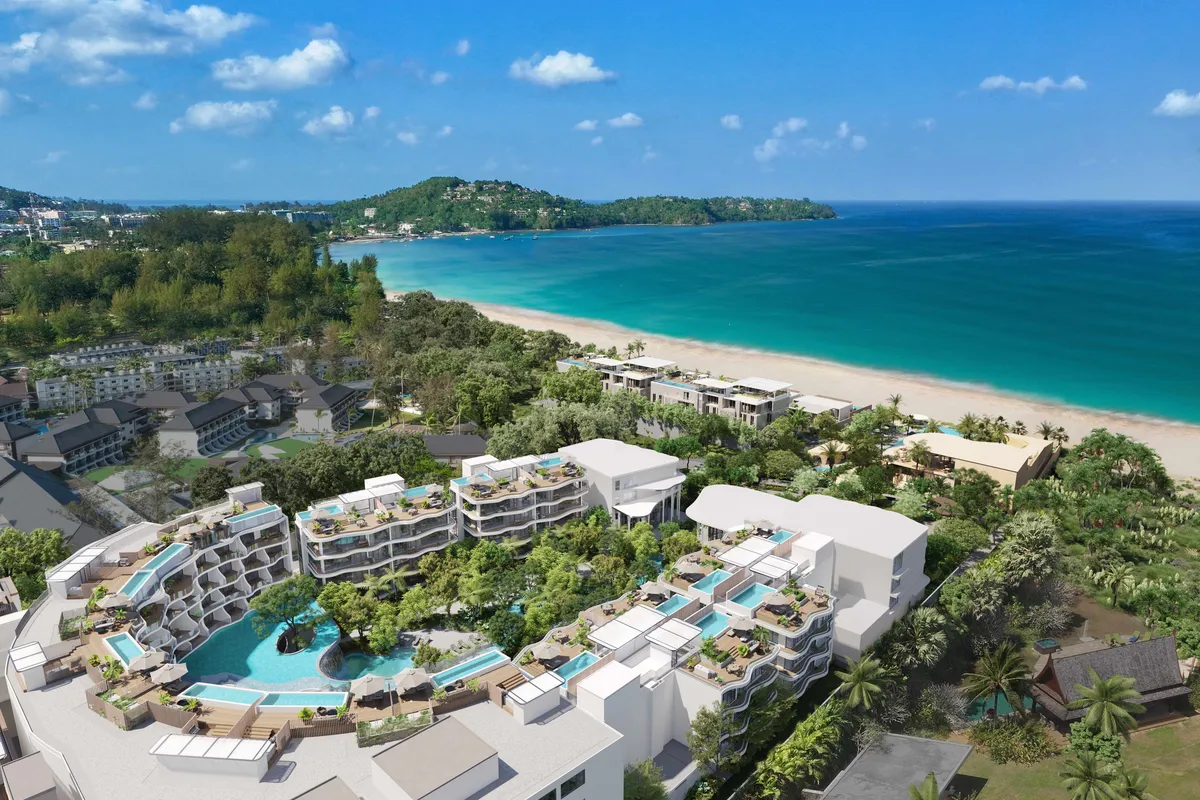 Проект Residences at Garrya Phuket с высоты