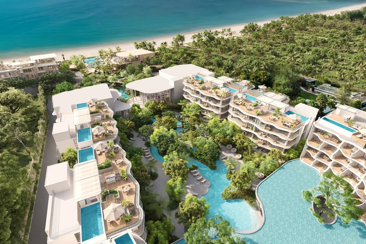 Аэросъемка комплекса Residences at Garrya Phuket, Пхукет