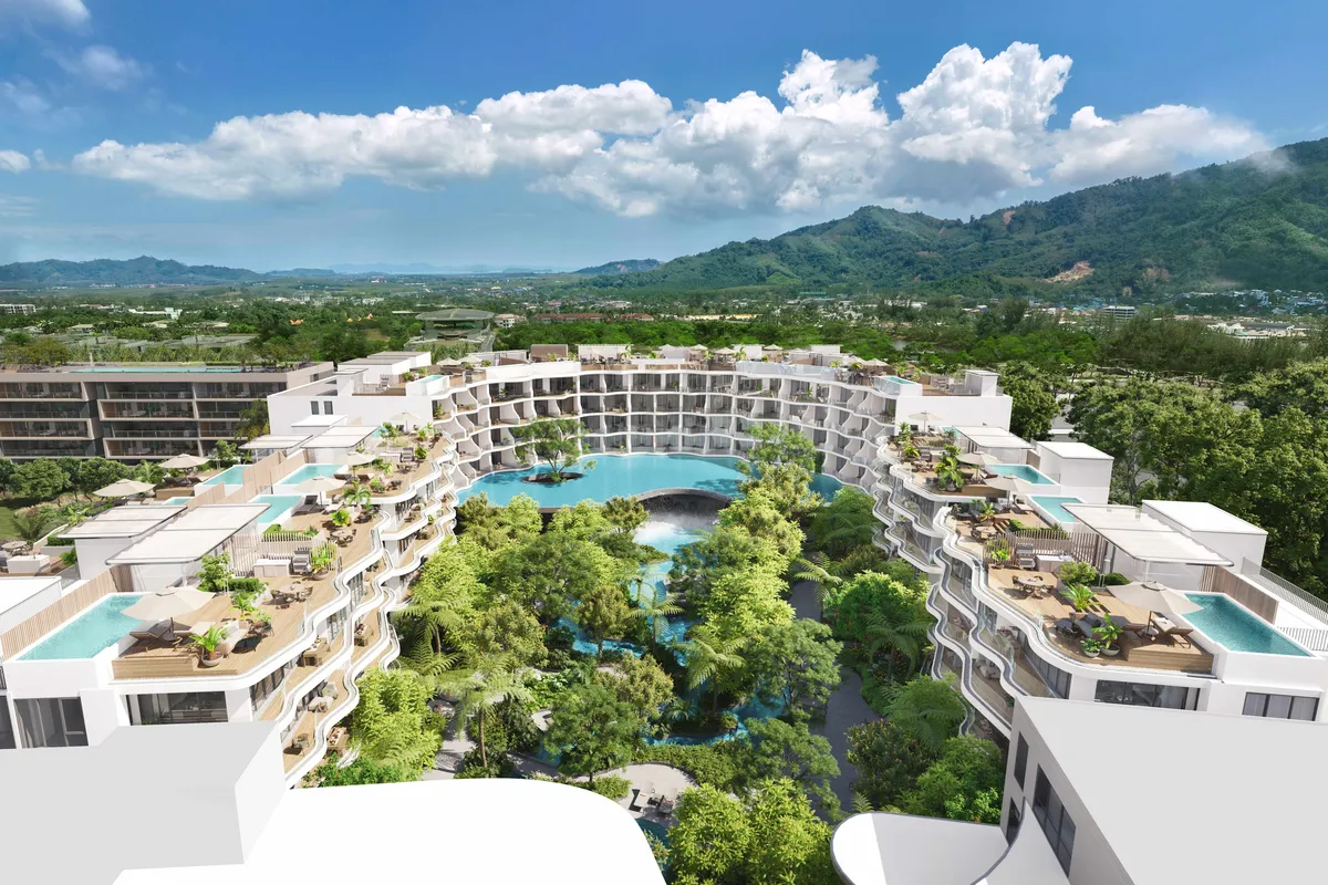 Вид с воздуха на Residences at Garrya Phuket, Пхукет