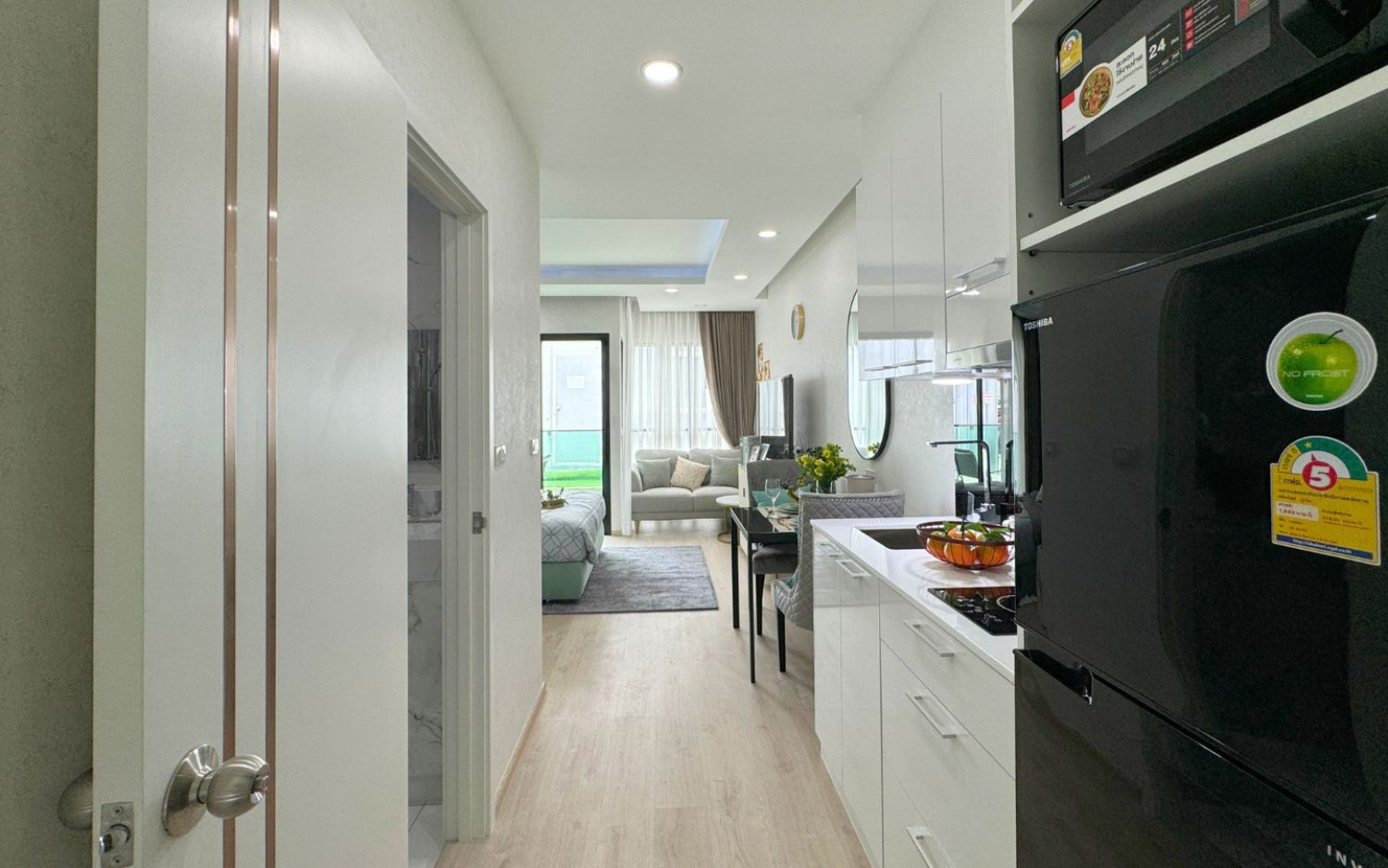 Apartment interior at Siam Oriental Dream, Pattaya