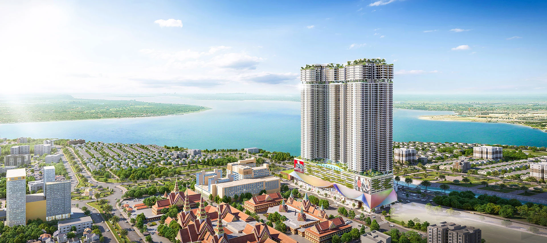 Sunwah Pearl, Tonle Bassac, Phnom Penh