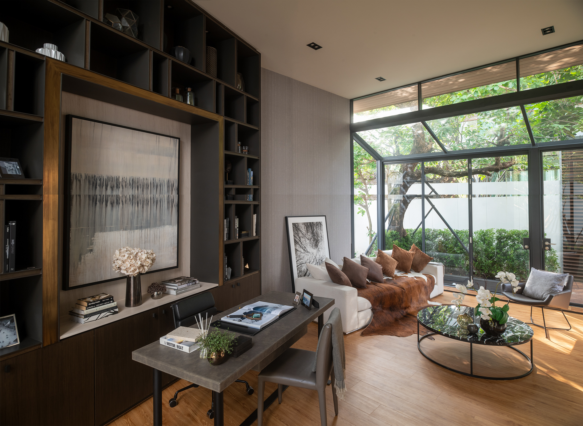 Внутреннее пространство комплекса The AVA Residence Sukhumvit 77
