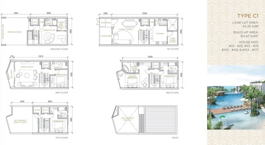 The Palms: project exterior — 23