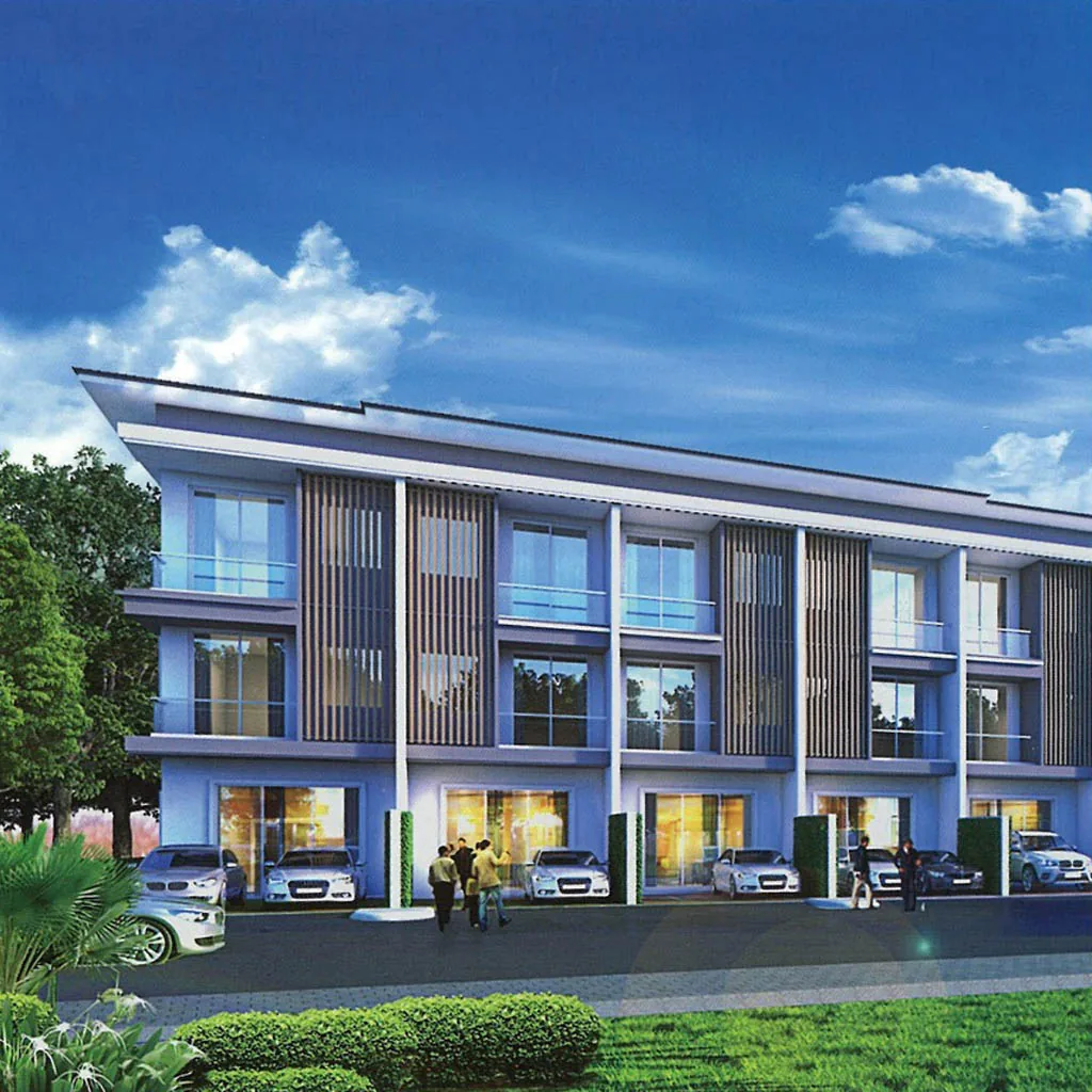 Shophouse exterior at The Park Land Sen Sok, Phnom Penh — 4