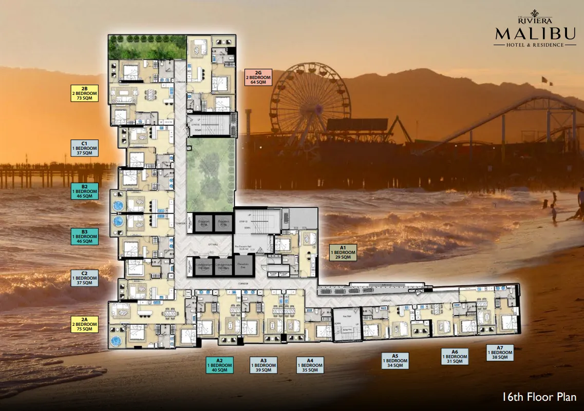 The Riviera Malibu Residences, Pattaya — 12