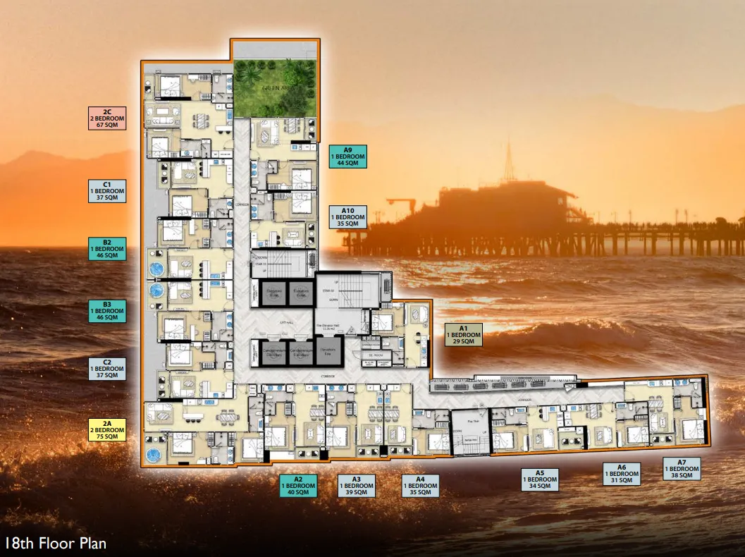 The Riviera Malibu Residences, Pattaya — 14