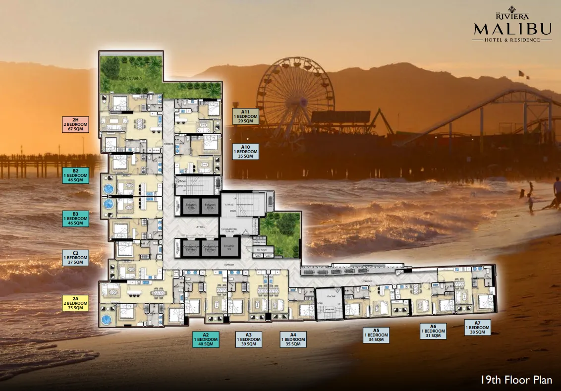 The Riviera Malibu Residences, Pattaya — 15