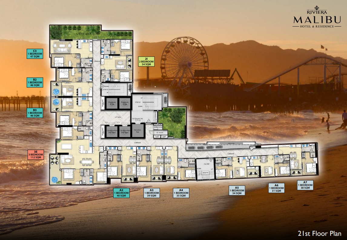 The Riviera Malibu Residences, Pattaya — 17