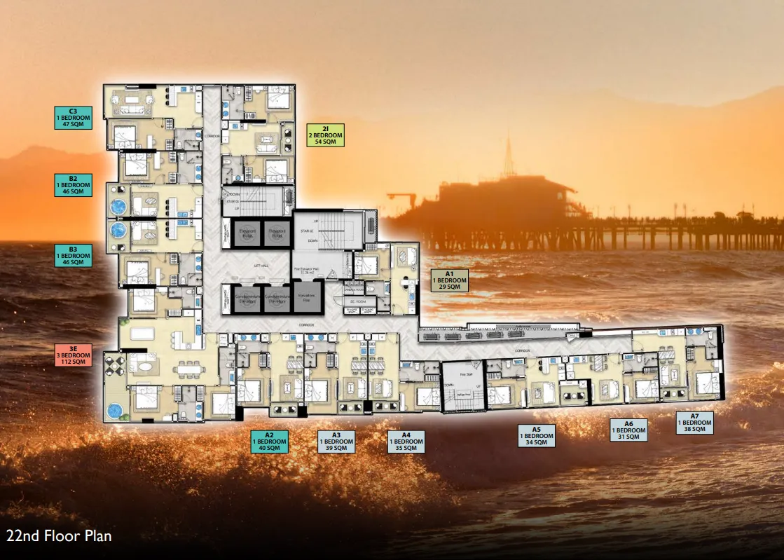 The Riviera Malibu Residences, Pattaya — 18